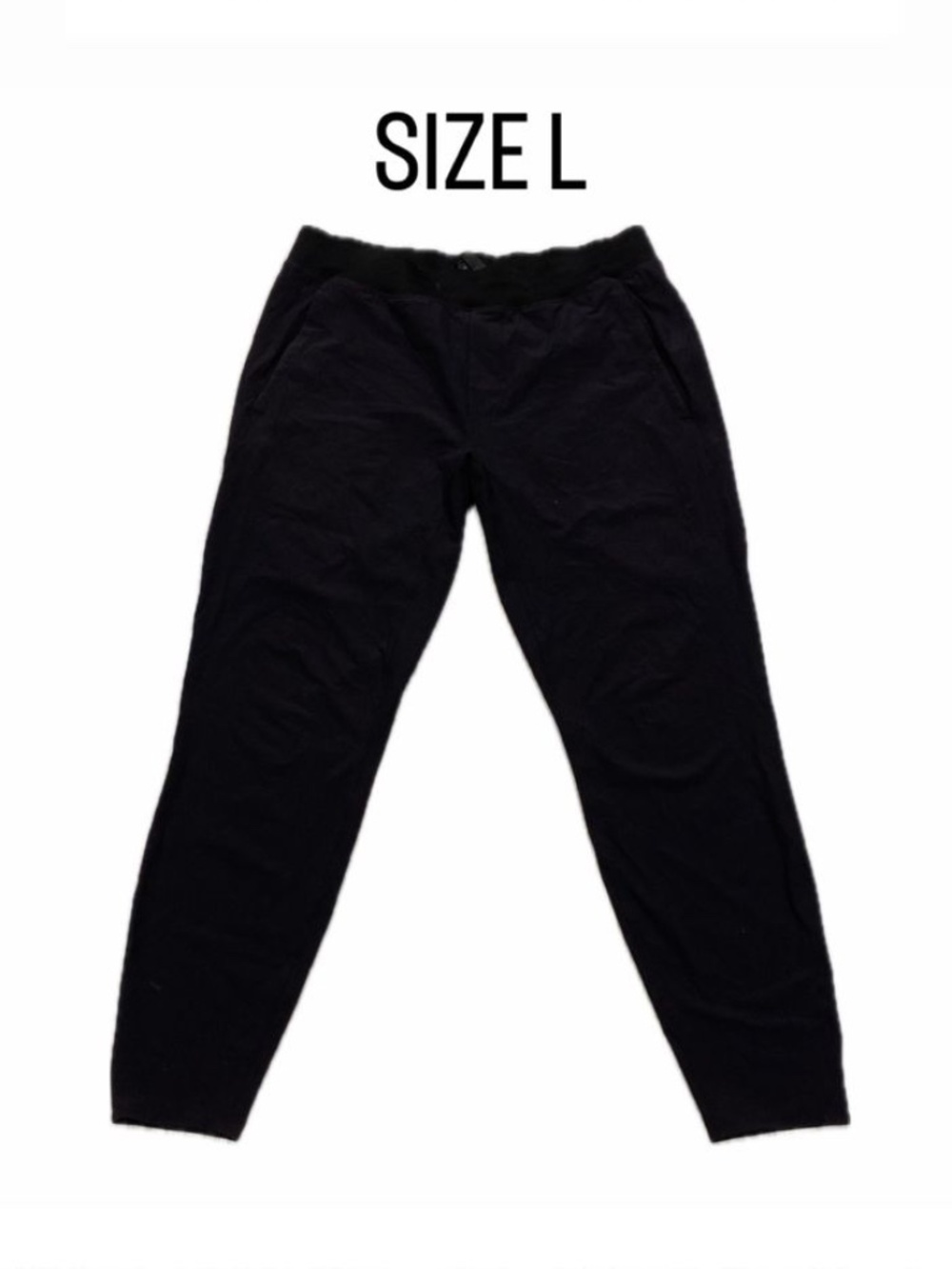 Lululemon Men's Black ABC Jogger Pants Size Large.